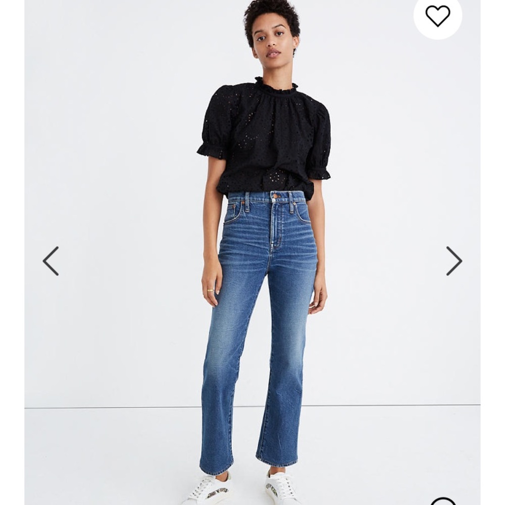 Madewell slim Demi-boot jeans